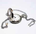 Vintage Bohemian Floral Pocket Watch | Elegant Groomsmen Watch
