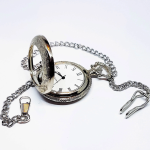 Vintage Bohemian Floral Pocket Watch | Elegant Groomsmen Watch