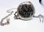 Vintage Bohemian Floral Pocket Watch | Elegant Groomsmen Watch - Image 4