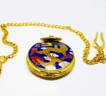 Art Nouveau Dragon Vintage Pocket Watch | Can Be Engraved - Image 6