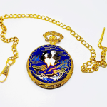 Art Nouveau Bird Pocket Watch | Can Be Engraved