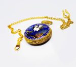 Art Nouveau Bird Pocket Watch | Can Be Engraved - Image 4