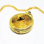 Bohemian Gold-tone Pocket Watch | Vintage Elegant Vest Watch