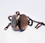 Rose-Gold Ship Vintage Pocket Watch | Floral Pattern Vest Watch - Image 5