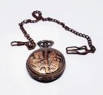 Aged Rose Gold Paris Pocket Watch | Vintage Whimsical Pocket Watch