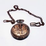 Aged Rose Gold Paris Pocket Watch | Vintage Whimsical Pocket Watch