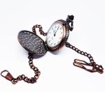 Aged Rose Gold Paris Pocket Watch | Vintage Whimsical Pocket Watch - Image 5
