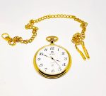Gold-tone Pocket Watch Royal London | Vintage Pocket Watch - Image 3