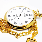 Gold-tone Pocket Watch Royal London | Vintage Pocket Watch