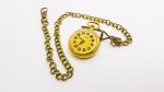 Gold-tone Kerfran Pocket Watch | Little Vintage Victorian-style Pocket Watch - Image 3