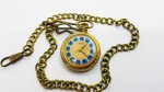 Pax Gold-tone Vintage Pocket Watch | Unique Medallion Watches - Image 3