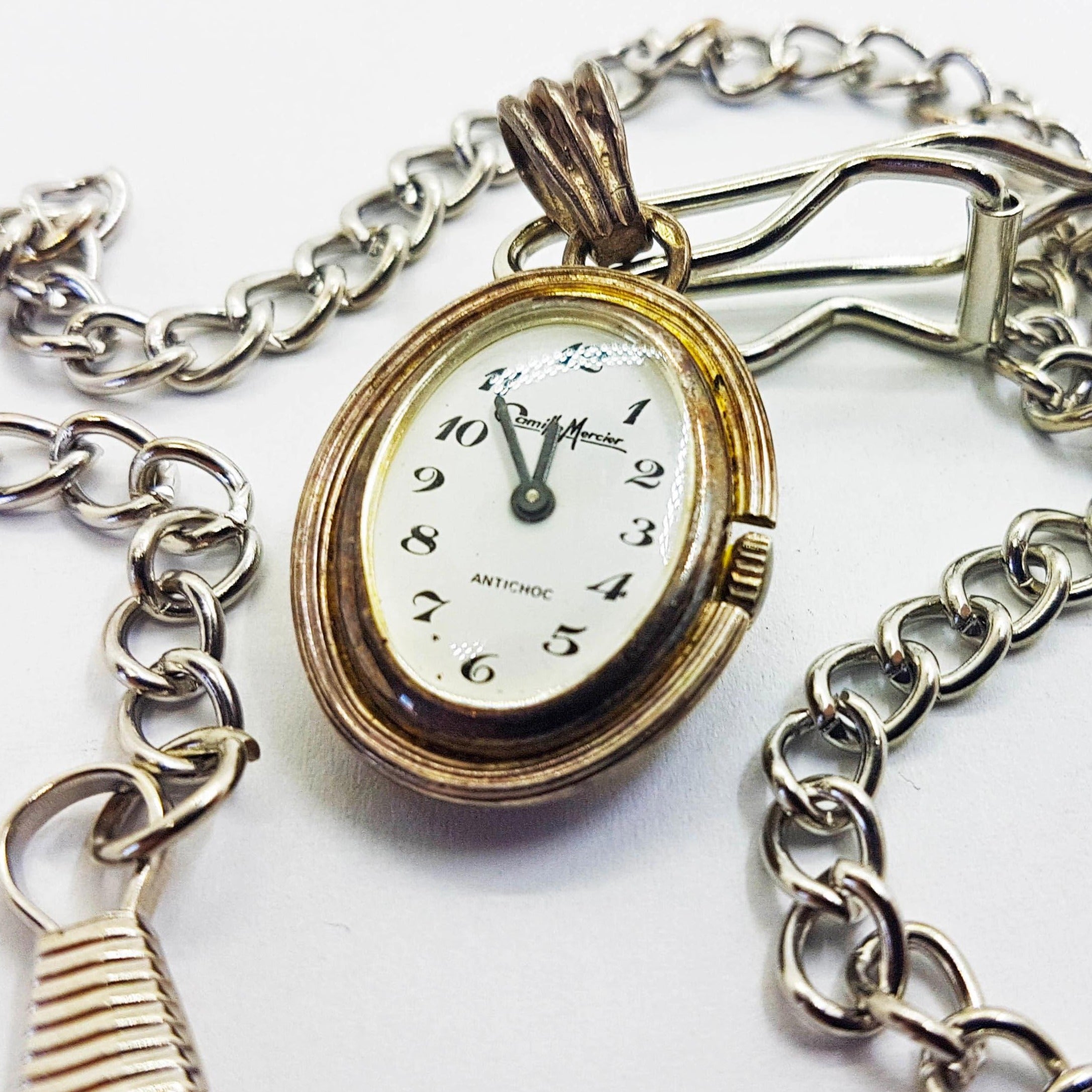 20180502_174344.jpg Camille Mercier Vintage Pocket Watch | French Watch Collection - Image 1