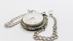 Silver French Vintage Pocket Watch | French Antique Pocket Watches - Image 4