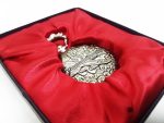 Aviator Style Silver Pocket Watch Vintage | Can Be Engraved Upon Request - Image 4