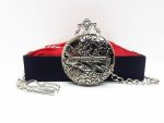 Aviator Style Silver Pocket Watch Vintage | Can Be Engraved Upon Request - Image 2
