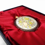 Stunning Rose Gold and Silver Pocket Watch Vintage | Can Be Engraved Upon Request