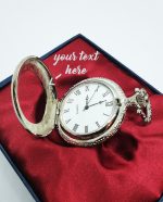 Wedding Suit Silver Pocket Watch Vintage | Can Be Engraved Upon Request - Image 4