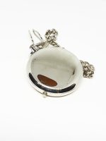 Majestron Mens Stainless Steel Pocket Watch | Two Tone Quartz Pocket Watch - Image 6