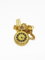 Vintage Cincaset Pocket Watch | Gold-tone Tiny Medallion Watch - Image 2