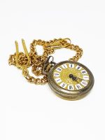 Vintage Endura Swiss Pocket Watch | Gold-tone Vintage Pendant - Image 2
