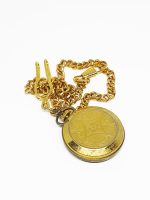 Vintage Endura Swiss Pocket Watch | Gold-tone Vintage Pendant - Image 4