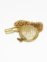 Vantage by Hamilton Shockresistant Pocket Watch  | Gold-tone Vintage Pendant - Image 7