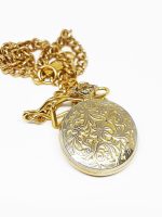 Vintage Kiple Pocket Watch  | Gold-tone Vintage Pendant - Image 6