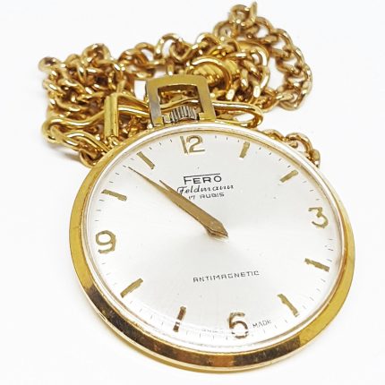 Fero Feldmann 17 Rubis Pocket Watch | Can Be Engraved