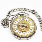 Bercona Swiss Mechanical Pocket Watch | Gold Luxury Vintage Pendant Watch