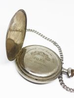DOXA Vintage Swiss Pocket Watch | 100 Years Old Silver Pocket Watch - Image 9