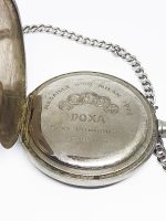 DOXA Vintage Swiss Pocket Watch | 100 Years Old Silver Pocket Watch - Image 10