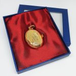 Gold-tone Roman-style Pocket Watch | Vintage Pocket Gift Watch - Image 2