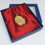 Gold-tone Roman-style Pocket Watch | Vintage Pocket Gift Watch - Image 10