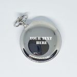 Vintage-Style Silver-tone Pocket Watch | Engraved Pocket Watch - Image 8