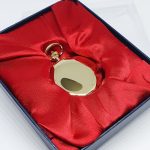 Minimalist Gold-tone Pocket Watch | Elegant Pocket Gift Watch - Image 5