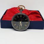 Black Dial Pocket Watch with Gold-tone Details | Antique-style Watches - Image 3