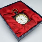 Square-shaped Black Pocket Watch | Square-Shaped Black Vest Watch - Image 2