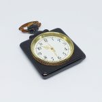 Square-shaped Black Pocket Watch | Square-Shaped Black Vest Watch - Image 6