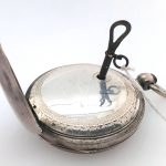 1884 Coin Silver Elgin Biscuit Watch - Image 4