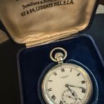J W BENSON SILVER POCKET WATCH - Image 8