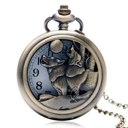 Antique Pocket Watch Full Moon