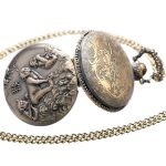 Antique Pocket Watch Monkeys - Image 2