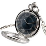 Antique Pocket Watch Roman Numerals - Image 3