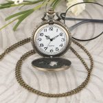 Antique Pocket Watch Rooster - Image 4