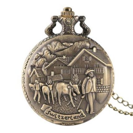 Antique Pocket Watch Swiss