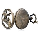 Antique Wolf Pocket Watch - Image 2