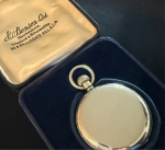 J W BENSON SILVER POCKET WATCH - Image 10