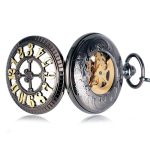 Black Cage Full Hunter Pocket Watch - Image 2