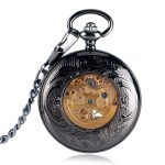 Black Cage Full Hunter Pocket Watch - Image 5