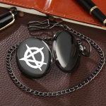 Black Pocket Watch Anarchy - Image 3